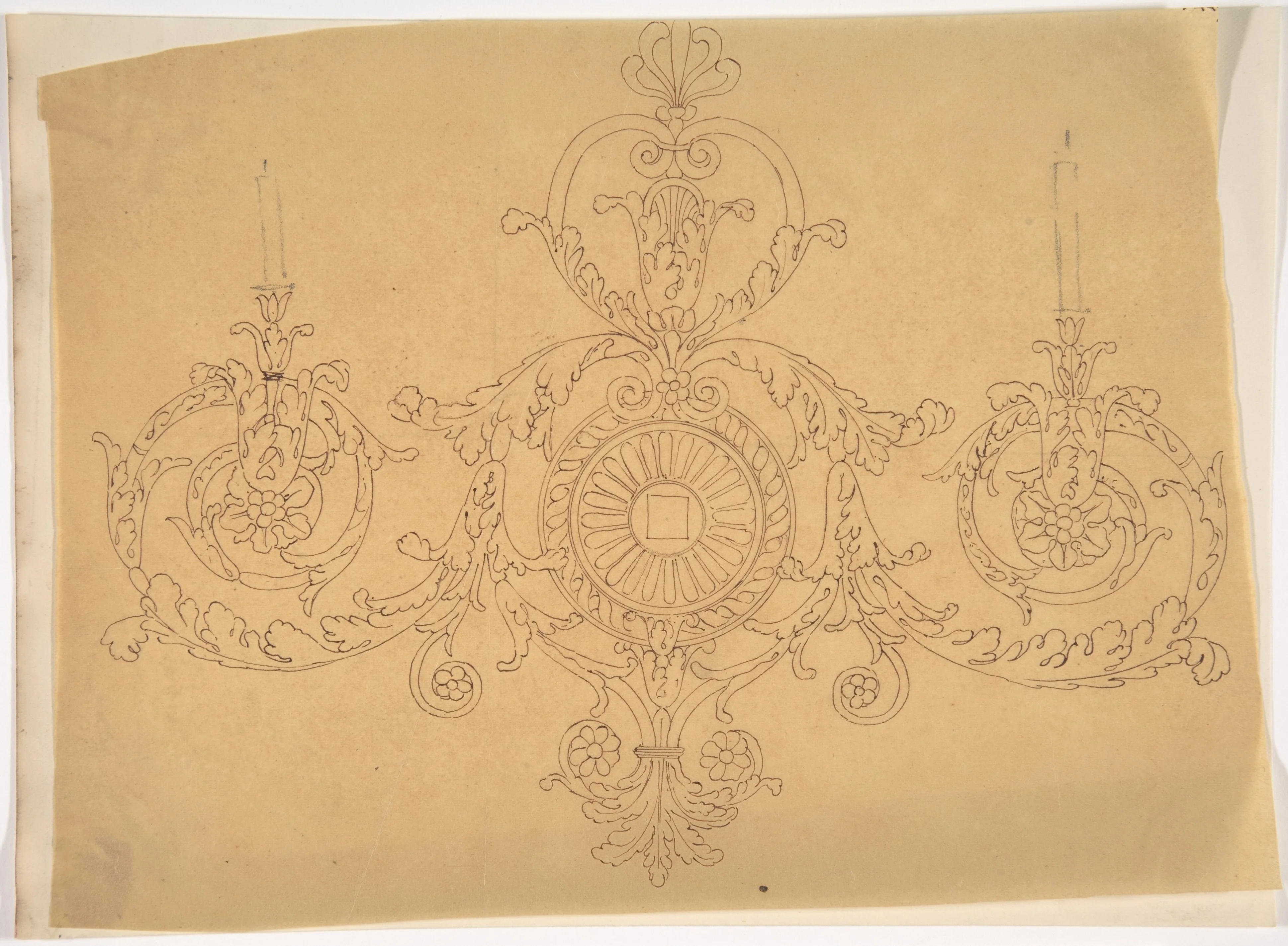 Scrolled Ornament Design